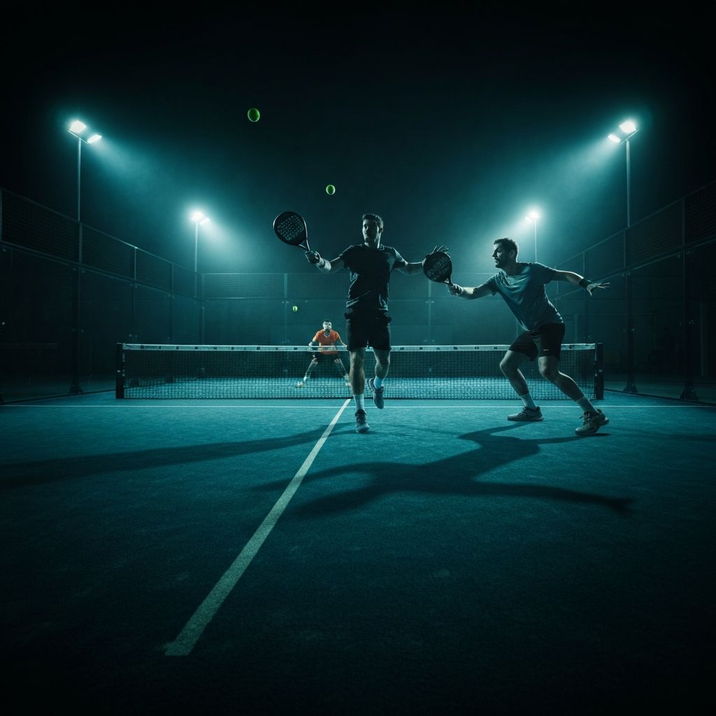 Padel Court Background